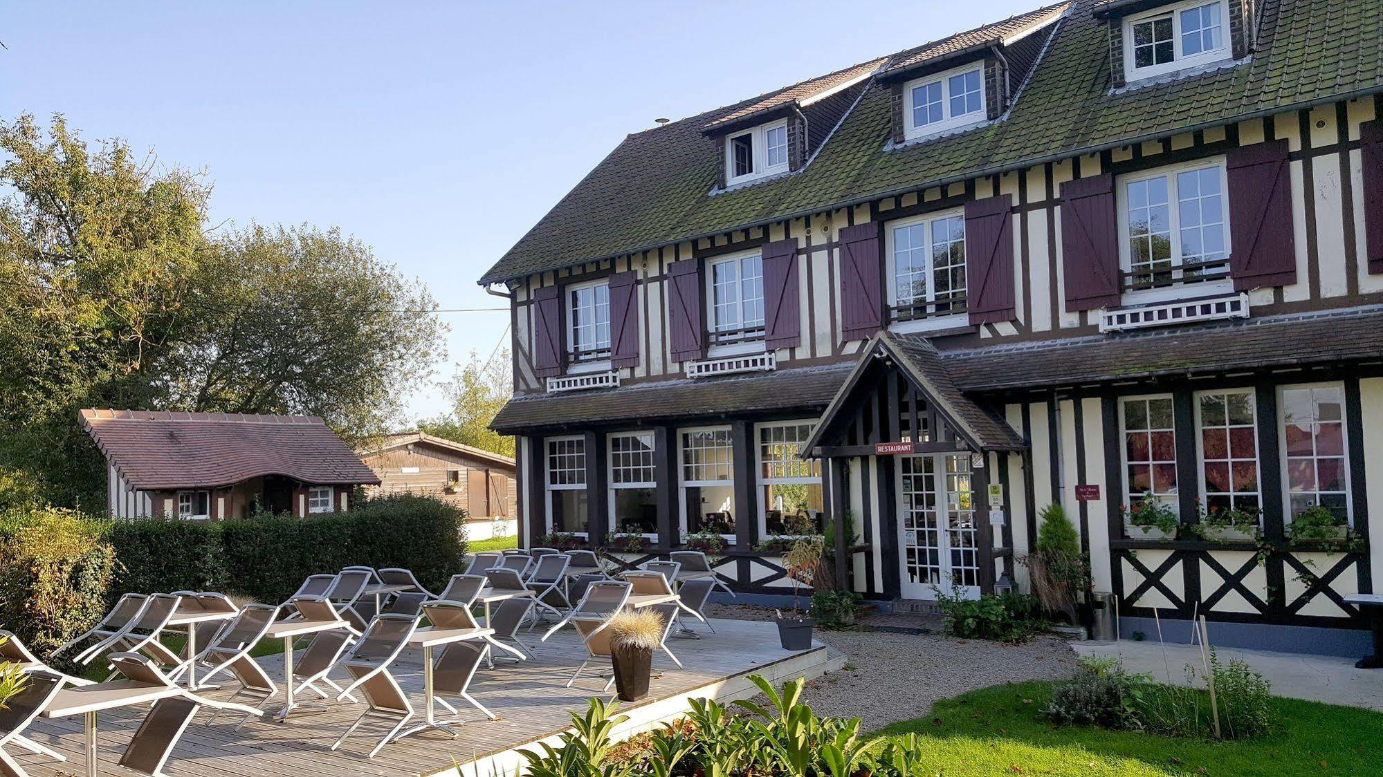 Logis Auberge Des Aulnettes Hérouville-Saint-Clair Eksteriør bilde